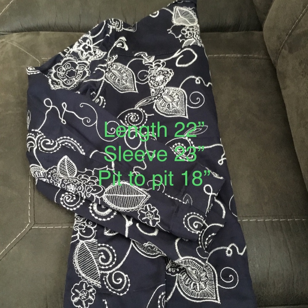 Embroidered Button Down - Picture 5 of 8